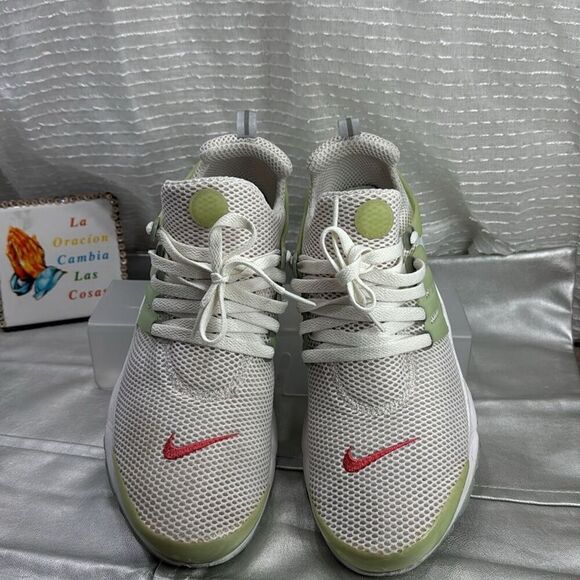 (E4) NIKE AIR PRESTO QS DEEP CUMULUS WHITE ORIENTAL POPPY SKYLIGHT MINT, L ,12US - Picture 5 of 12